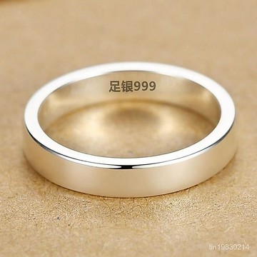 香港正品🔥限時下殺🔥純銀戒指 情侶戒指 尾戒 素圈戒指 戒指 指環 女生戒指 男生戒指 女生指環 食指戒 戒指女 女戒指