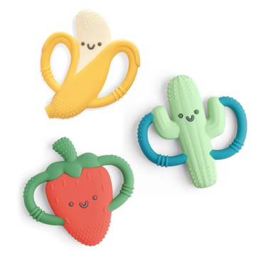 美國 Itzy Ritzy 矽膠固齒小夥伴(多款可選)