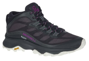 ├登山樂┤美國 MERRELL MOAB SPEED MID GORE-TEX 健行用慢跑女鞋 黑/紫 # ML135414