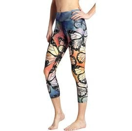 Eagle Rock Capri 八分褲 Butterflies