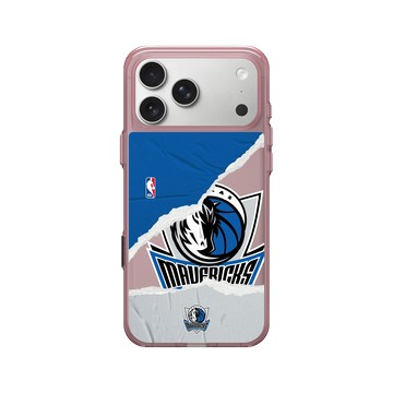 iPhone 17 Pro Max Clear (相機按鈕) 晶醺玫 - NBA - 熱血系列-達拉斯獨行俠 Dallas Mavericks - Sweat and Tears