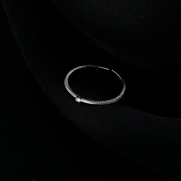 銀奧925純銀仿鉆戒指女年新款ins潮關節戒高級感網紅食指指環