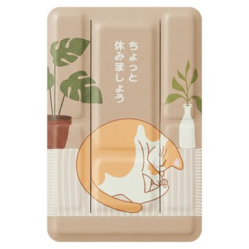 ekax 泰山 磁吸超薄手機支架  團團橘貓  1個