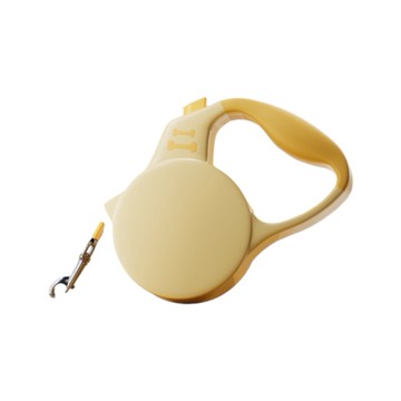 外出用品 寵物伸縮牽引繩-黃色 3M (PET506)