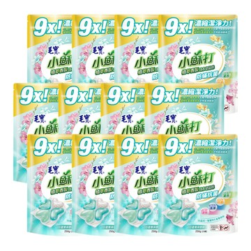 毛寶 maobao - 小蘇打植萃香氛洗衣皂晶球-防螨抗菌-25顆【12袋組】