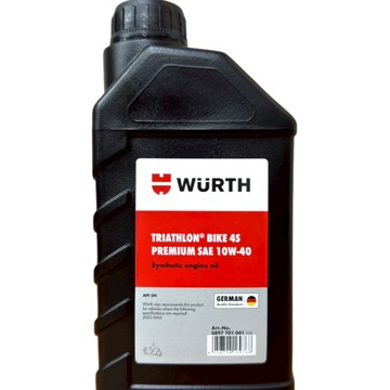 《油工坊》WURTH 福士TRIATHLON 4T 4S PREMIUM 10W40 高性能 重機機油  MA2 德國