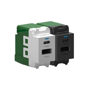 EZ易智快充 30W USB快速充電插座 USB充電模組 USB插座 快充 PWUC30AC PGUC30AC