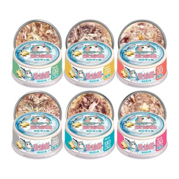 歐姆貓 機能補水罐系列 80g x24入=箱(購買二件贈送寵喵樂-貓草玩具*1個隨機出貨)