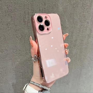 電鍍玻璃殼 啞光背板 防摔殼 用於iPhone16 i15 i14 i13 i12 i11 手機殼 16 Pro max