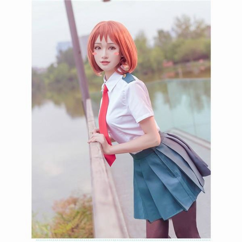 僕のヒーローアカデミア ヒロアカ 女子 制服 コスプレ ネクタイ