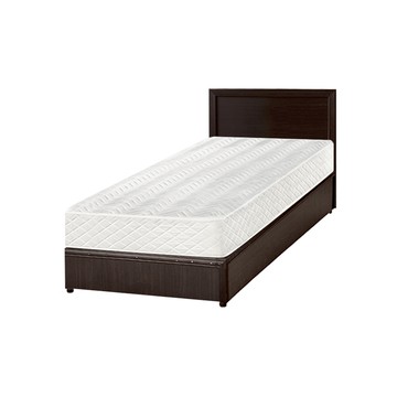 傢俱工場-小資型房間組三件(床片+床底+床墊)-單大3.5尺梧桐