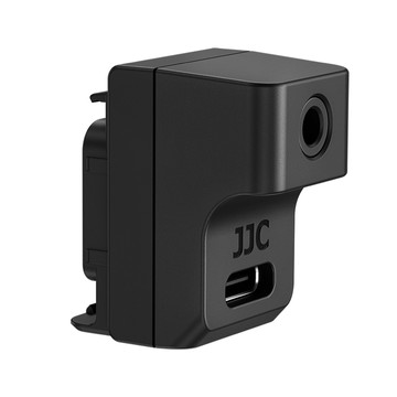 JJC 副廠Insta360可邊充邊錄Ace Pro 1 2運動相機Type-C音訊音源轉接器AD-ACEP2轉成MIC孔3.5mm和USB-C充電孔