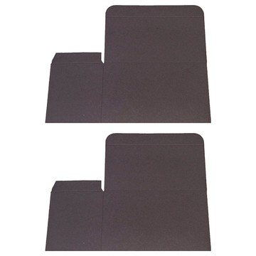 黑卡無印紙盒 NO:22 13 x 8 x 6.5cm 10個  黑色  2組