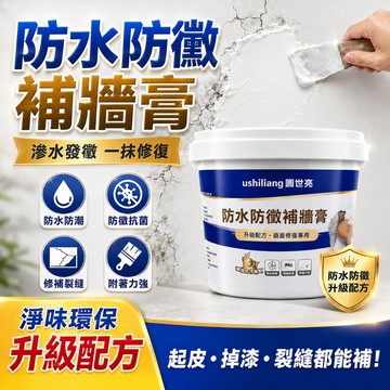 台灣出貨🔥防水補牆膏 牆面修補膏 白色 補土 膏 牆壁 家用防潮防黴牆面裂縫修復內牆膩子膏 免漆 補土膏 牆壁裂縫填補劑