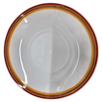 SHOWA 三彩圓皿 - 日本製  12吋  1個  三彩