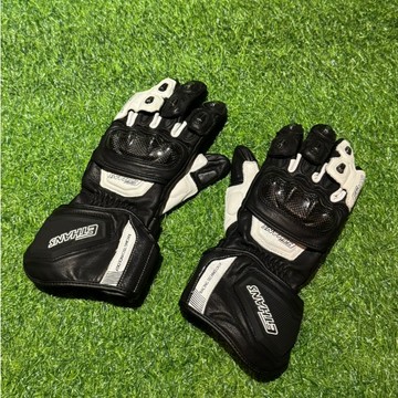【TACKSTHGOOD】Ethans ES920 長版 全皮 防摔手套 黑白 安信騎士購買