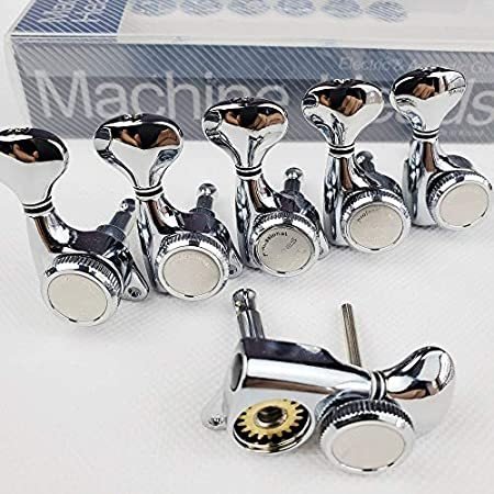 Guitar Parts Set Locking String Electric Guitar Machine Tuners Tuning Peg