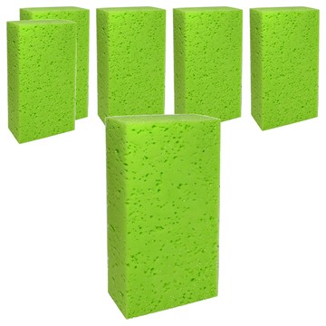 BEER BEAR 皮久熊 好吸力海藻泡綿/清潔海綿 20 x 12.5 x 5cm 顏色隨機  6個  1組