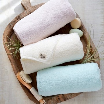 吸水氣墊方巾三入組-棉花糖款(三色) 蘇打