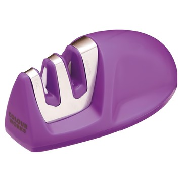 Colourworks 繽紛兩段磨刀器  1個  10.2 x 5 x 4.5cm  顏色隨機