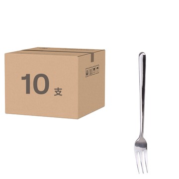 Bloom at home 不鏽鋼點心叉  10支  銀色