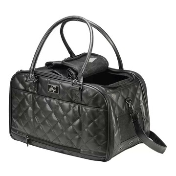 【折300+10%回饋】百嬌客 The Lux 霧面菱格紋寵物提袋