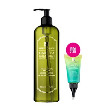 妍霓絲髮根豐盈沁涼SPA洗髮精500mlX2+旅頭皮敷膜20mlX1