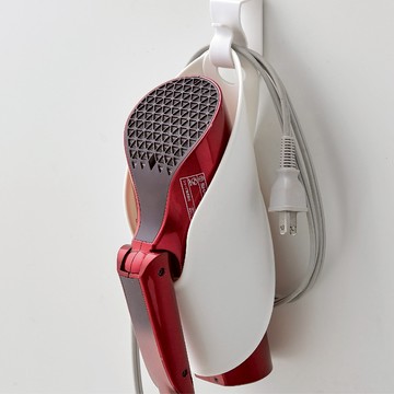 【UDiLiFE】 生活大師 hold掛 吹風機收納架 一片掛式塑膠吹風機架 吹風機置架 掛架 掛筒 收納架 收納筒