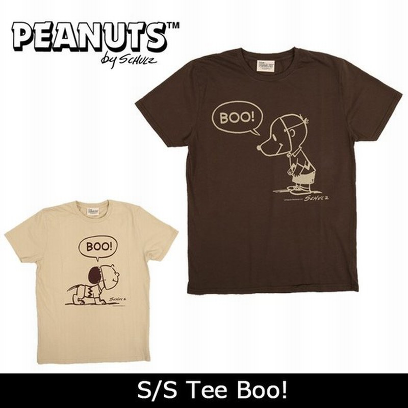 Peanuts ピーナッツ Tシャツ S S Tee Boo 服 スヌーピー レディース キャラクター T Cnr メール便 代引不可 通販 Lineポイント最大0 5 Get Lineショッピング