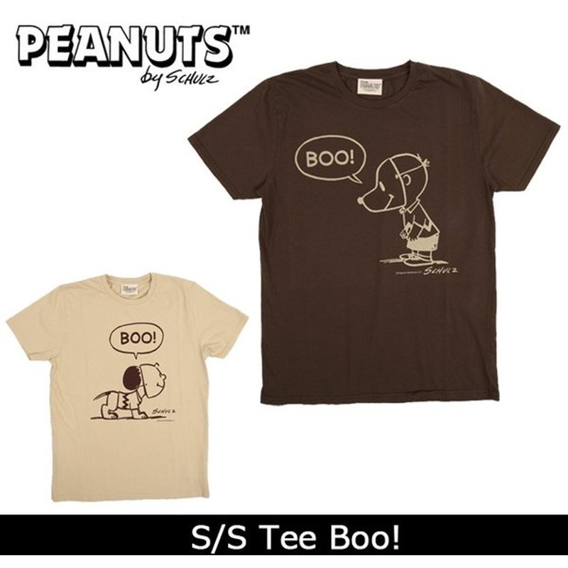 Peanuts ピーナッツ Tシャツ S S Tee Boo 服 スヌーピー レディース キャラクター T Cnr メール便 代引不可 通販 Lineポイント最大0 5 Get Lineショッピング