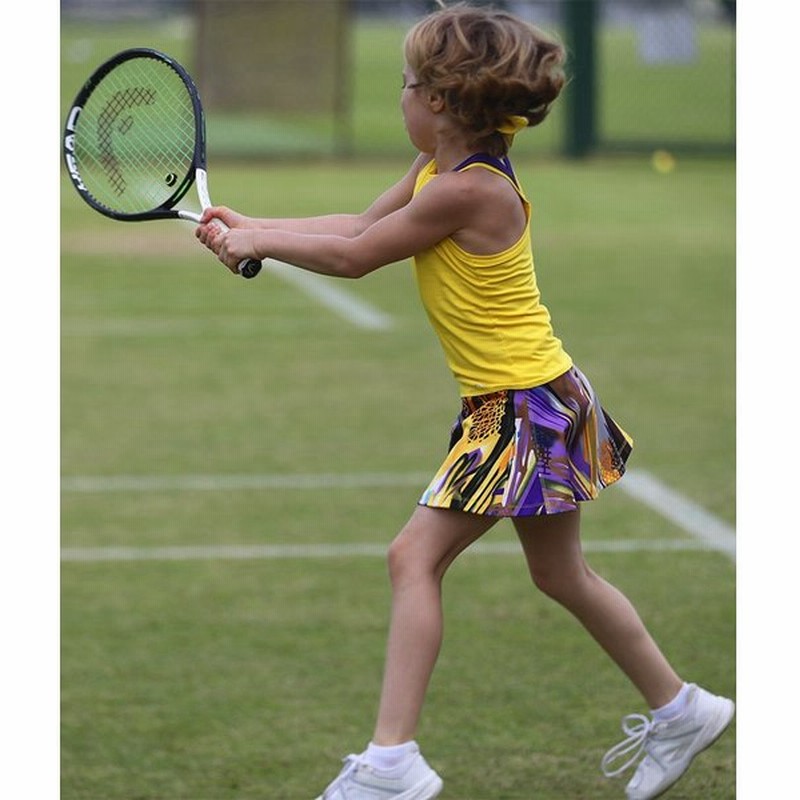 テニスウェア ジュニア 女の子用 2点セット ワンピース アンダースコート Girls Tennis Dress Viviana Racerback 通販 Lineポイント最大0 5 Get Lineショッピング