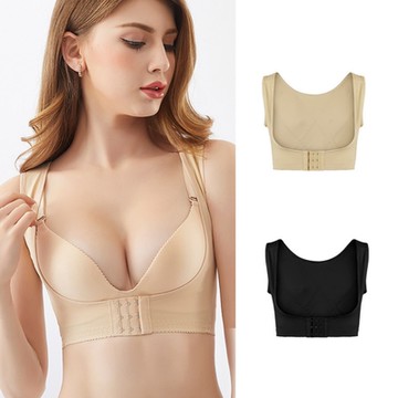 挺背防駝集中收副乳能量塑身衣(M-2L).Bifox