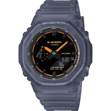 CASIO G-SHOCK 霓光節奏八角雙顯手錶 電子錶 GA-2100K-2A