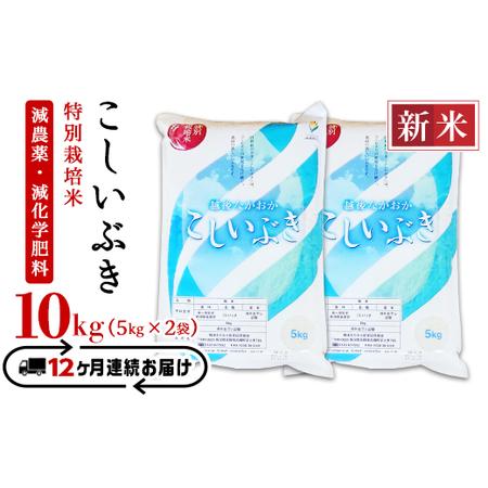 ふるさと納税 75-3K10Z新潟県長岡産特別栽培米こしいぶき10kg（5kg×2袋） 新潟県長岡市