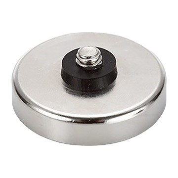 CLAYMORE 強力磁鐵 1/4接頭 CLA-MG10 銀色 32 x 32 x 13.6 mm 50g  1個