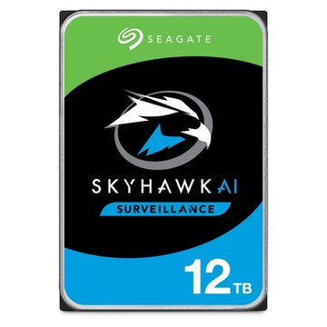 希捷Seagate監控鷹SkyHawk AI 12TB 3.5吋 7200轉監控碟 ST12000VE001(三年資料救援)