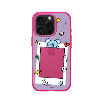 iPhone 16 Pro Clear 粉漾桃 - BT21 - KOYA Stay With You