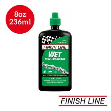《Finish Line》Cross Country 濕性潤滑劑 8oz/236ml 滴射頭 鏈條清潔/油品/單車清潔/自行車/除油劑