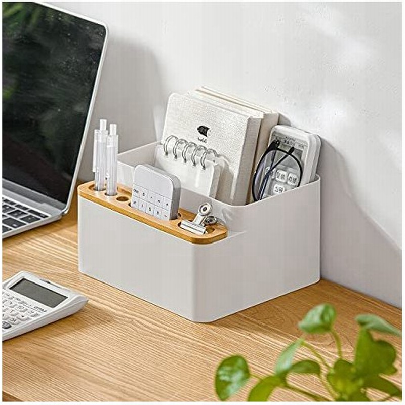 リモコンラック リモコン収納 小物入れ卓上 リモコンスタンド 多機能収納 卓上収納ボックス 卓上小物収納ケース 化粧品収納 おしゃれ 北欧 仕切り板取 通販 Lineポイント最大0 5 Get Lineショッピング