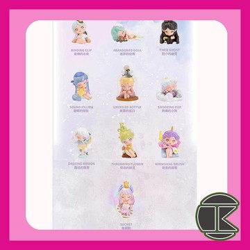 【8月預購】LAURA 心緒的顏色系列盲盒 一中盒9入｜情感角色擬人化 收藏推薦｜愛蛋客