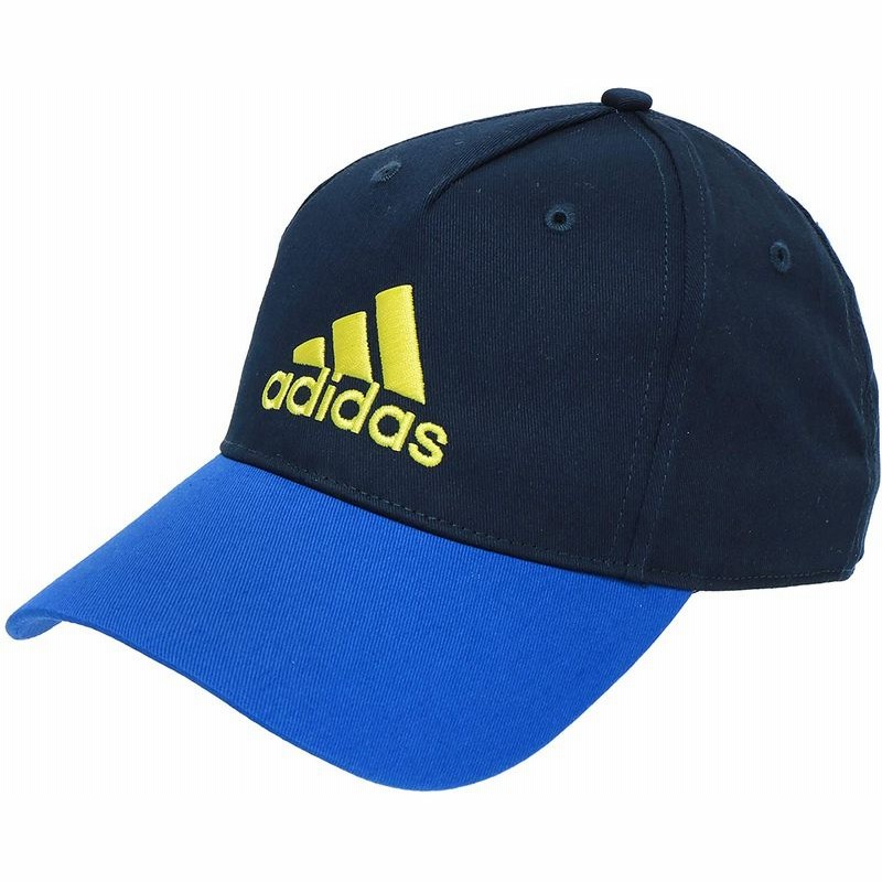 ☆アディダス adidas KIDSグラフィックキャップ マルチSPCAP 帽子 FN0998 カレッジネイビー/ブルー/ショックイエロー ジュニア  キッズ 学校 通学 男の子 キャンプ（S） 通販 LINEポイント最大5.0%GET | LINEショッピング