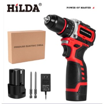 【HILDA】希爾達電動工具 16.8V 單電 短軸無刷 電鑽起子機 紙盒裝