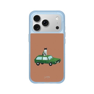 iPhone 18 Pro SolidX 晴空藍 - Soupy Tang 湯舒皮 - Roof Seat