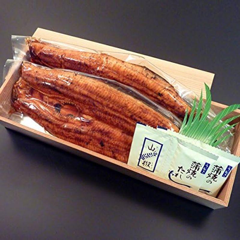 魚水島 炭火焼 鰻うなぎ蒲焼 約30cm特々大 約200g×2尾