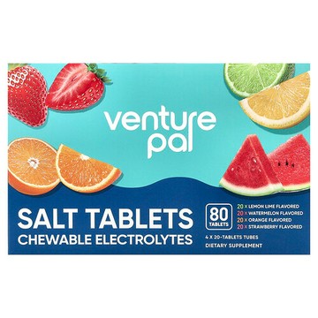 Venture Pal, 速溶電解質片，什錦口味，80 片