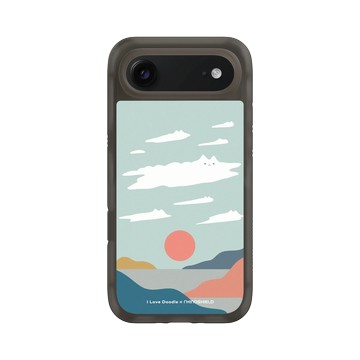 iPhone Air AirX 本質黑 - ilovedoodle (Lim Heng Swee) - Cat Landscape - Cloud 貓咪雲