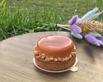 Tuxedo Cat Handmade　塔西躲貓貓 - 焦糖咖啡塔