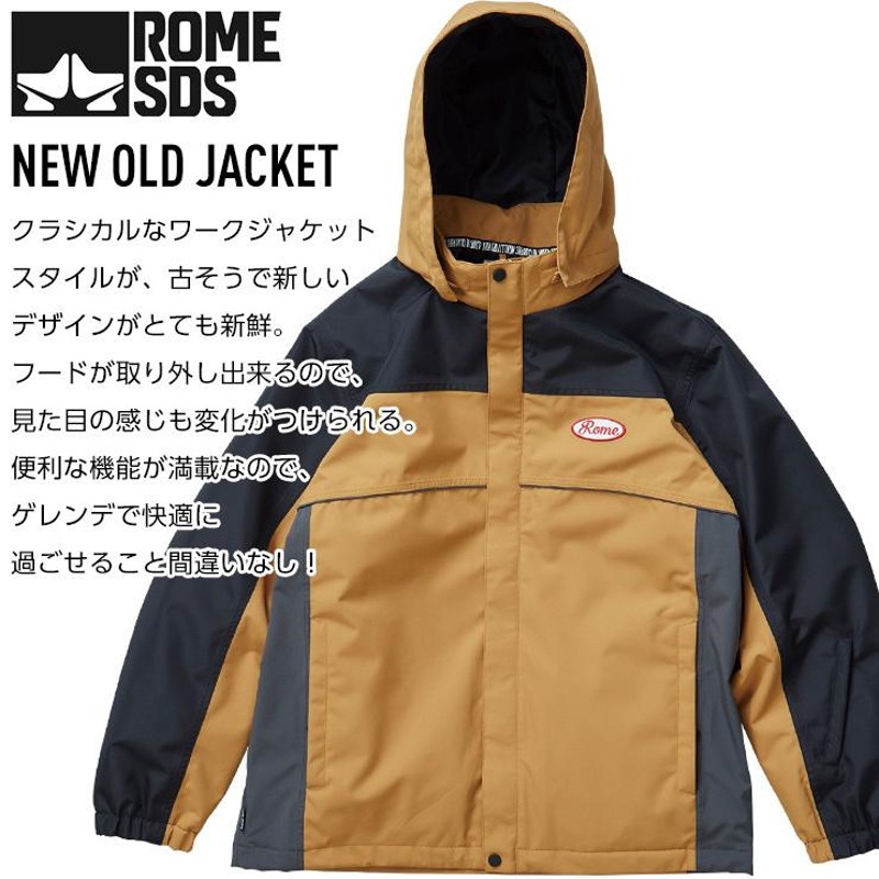 正規品 21-22 ROME SDS ローム NEW OLD JACKET スノーボードジャケット 