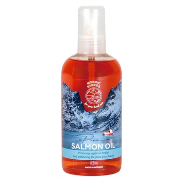 Nordic Fjords 挪威灣 100%原裝進口深海鮭魚油 適用於全齡犬/全齡貓 300mL  1瓶