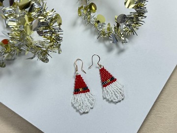 230102 聖誕節限定 串珠 耳環